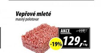 ZEMAN Vepřové mleté nabídka