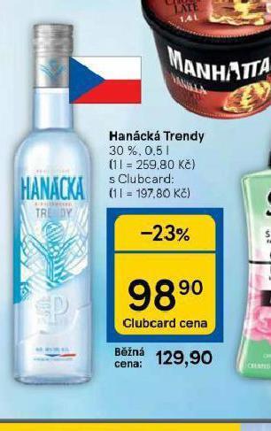 Tesco Hanácká trendy nabídka