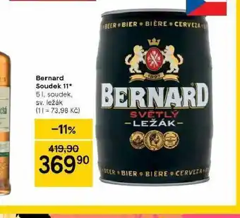 Tesco Bernard soudek 11 nabídka