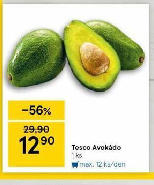 Tesco Avokádo nabídka