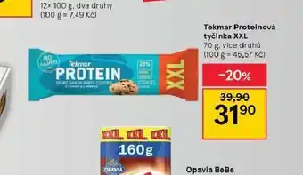Tesco Tekmar proteinová tyčinka xxl nabídka