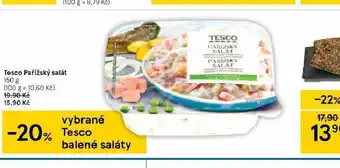 Tesco Tesco pařížský salát nabídka