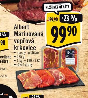 Jip Marinovaná vepřová krkovice nabídka