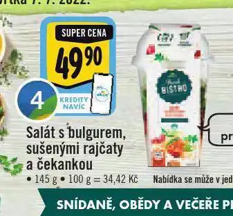 Jip Salát s bulgurem nabídka