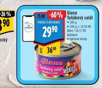Jip Giana tuňákový salát nabídka