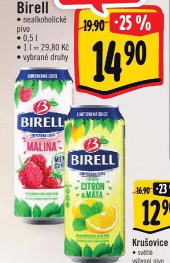 Jip Birell nealkoholické pivo nabídka