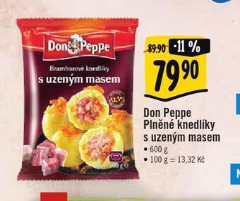 Jip Don peppe plněné knedlíky nabídka