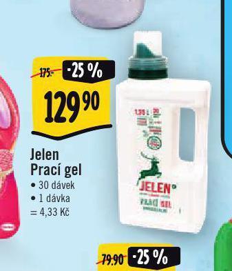 Jip Jelen prací gel nabídka