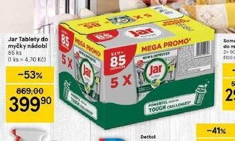 Tesco Jar tablety do myčky nabídka