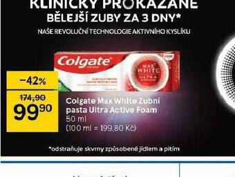Tesco Colgate max white zubní pasta nabídka