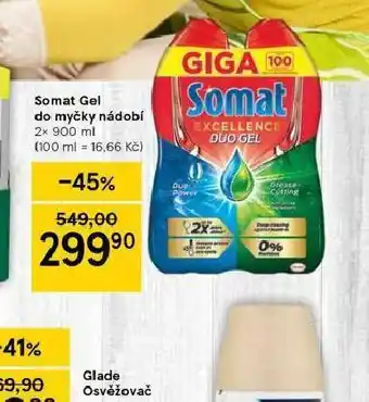 Tesco Somat gel do myčky nádobí nabídka