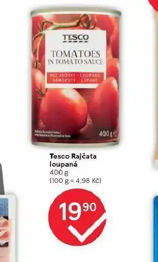 Tesco Tesco rajčata loupaná nabídka