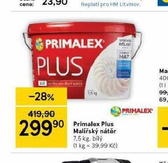Tesco Primalex plus malířský nátěr nabídka