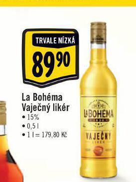 Albert La bohéma vaječný likér nabídka