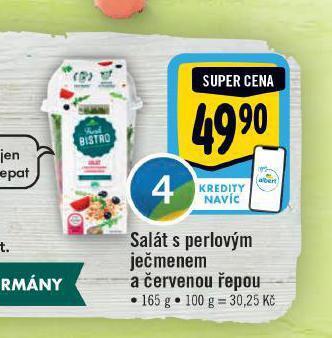 Albert Salát s perlovým ječmenem  a červenou řepou nabídka