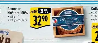 Albert Romadur klášterní 60% nabídka