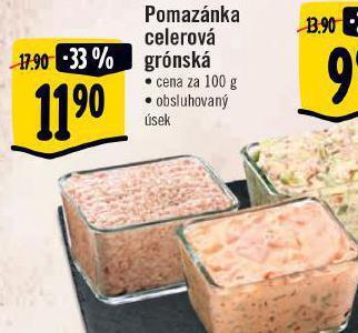 Albert Pomazánka celerová grónská nabídka
