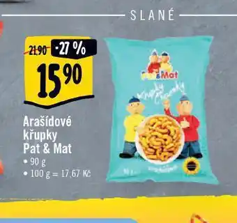 Albert Arašídové křupky pat & mat nabídka