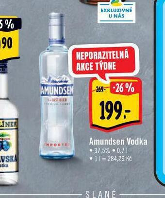 Albert Amundsen vodka nabídka