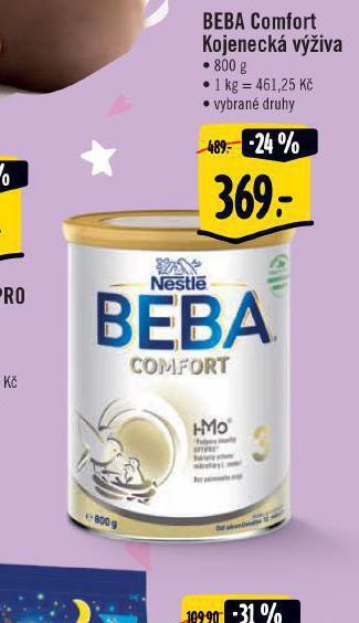 Albert Beba comfort kojenecká výživa nabídka