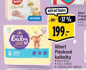 Albert Albert plenkové kalhotky nabídka