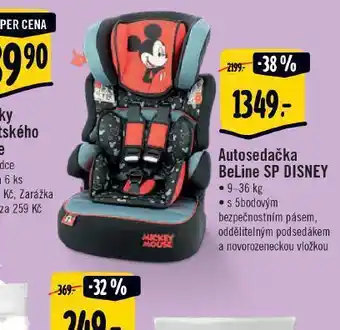 Albert Autosedačka betline sp disney nabídka