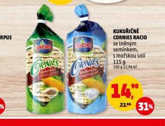 Penny Market Kukuřičné cornies racio nabídka