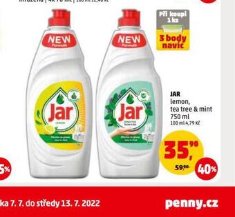 Penny Market Jar prostředek na nádobí nabídka