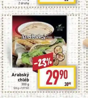 Billa Arabský chléb nabídka