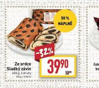 Billa Sladký závin nabídka