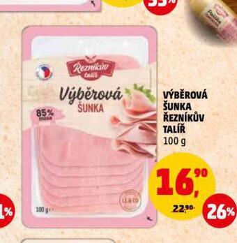 Penny Market Výběrová šunka nabídka