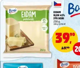 Penny Market Eidam 45% sýr nabídka