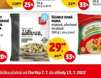 Penny Market Šúlance stará mama nabídka
