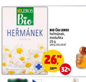 Penny Market Bio čaj leros nabídka