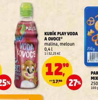 Penny Market Kubík play voda a ovoce nabídka