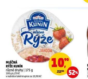 Penny Market Mléčná rýže kunín nabídka