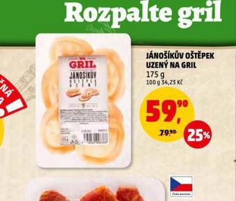 Penny Market Jánošíkův oštěpek uzený na gril nabídka