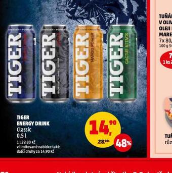Penny Market Tiger energy drink nabídka