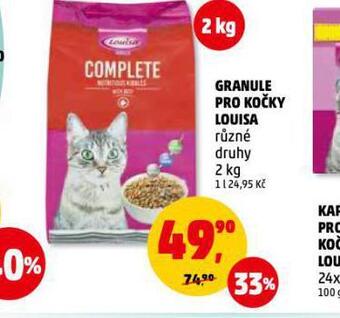 Penny Market Louisa granule pro kočky nabídka