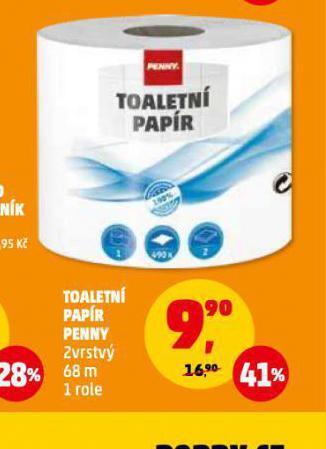 Penny Market Toaletní papír penny nabídka