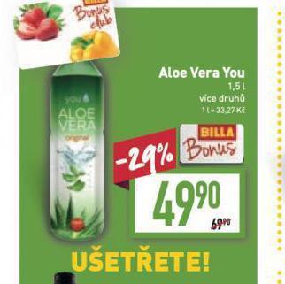Billa Aloe vera you nabídka