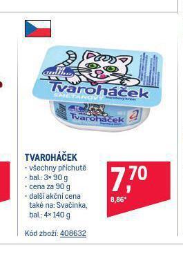 Makro Tvaroháček nabídka
