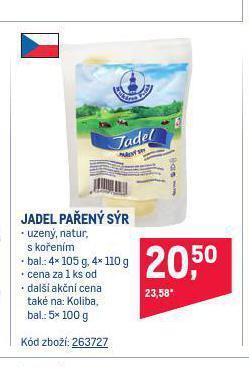 Makro Jadel pařený sýr nabídka