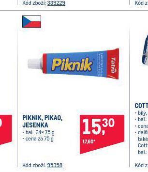 Makro Piknik nabídka
