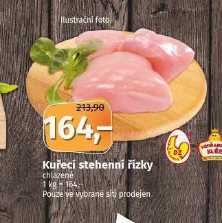 Coop Kuřecí stehenní řízky nabídka