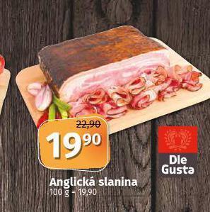 Coop Anglická slanina nabídka