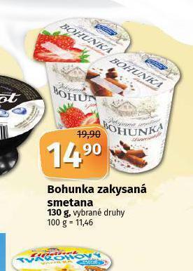Coop Bohunka zakysaná smetana nabídka