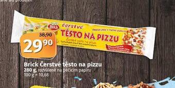 Coop Brick čerstvé těsto na pizzu nabídka