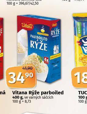 Coop Vitana rýže parboiled nabídka