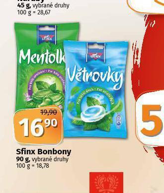 Coop Sfinx bonbony nabídka
